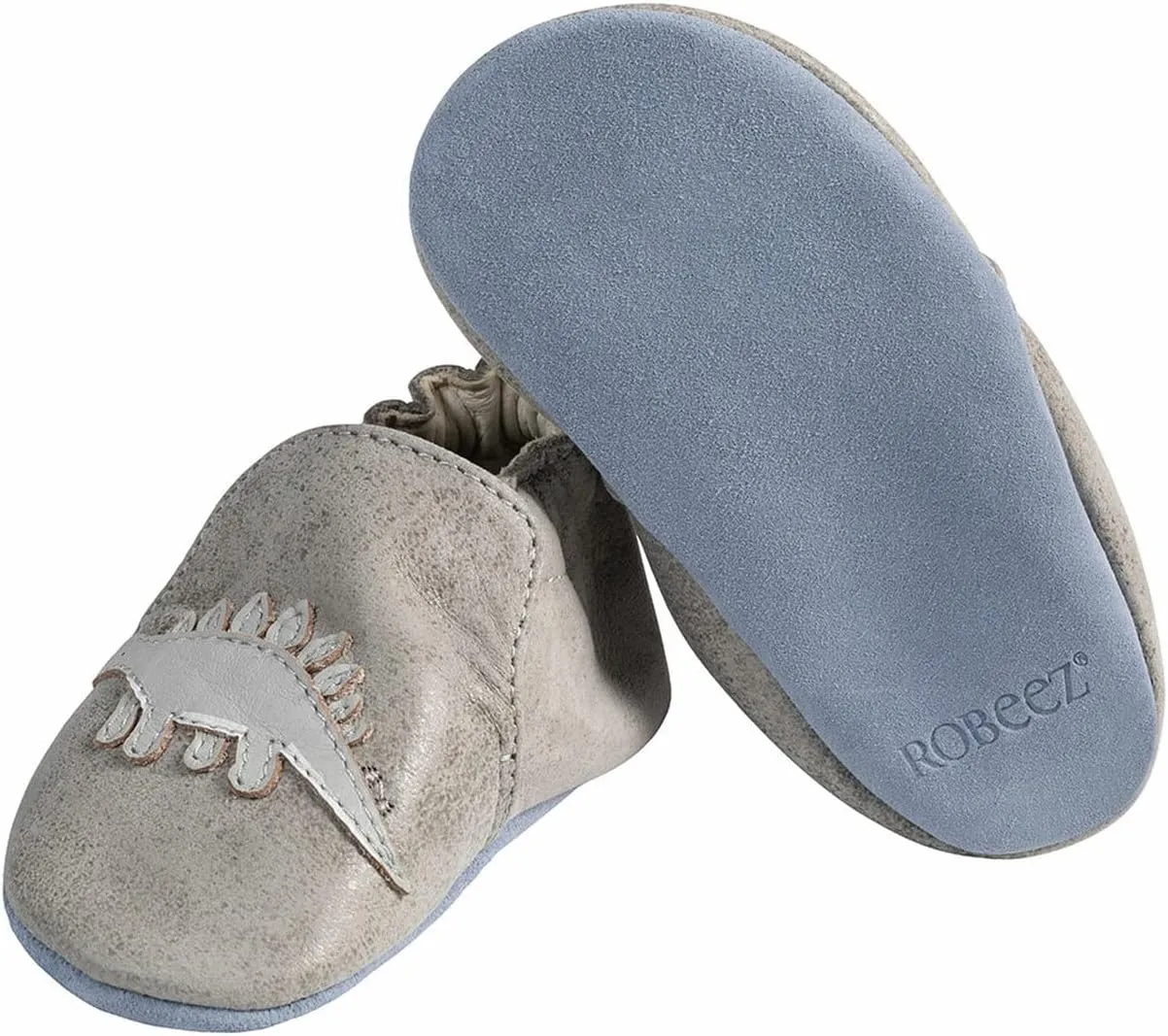 Robeez Baby Boys and Unisex Soft Soles Slip-Resistant Crib Shoes Slippers for Infant and Toddler, 0-24 Months