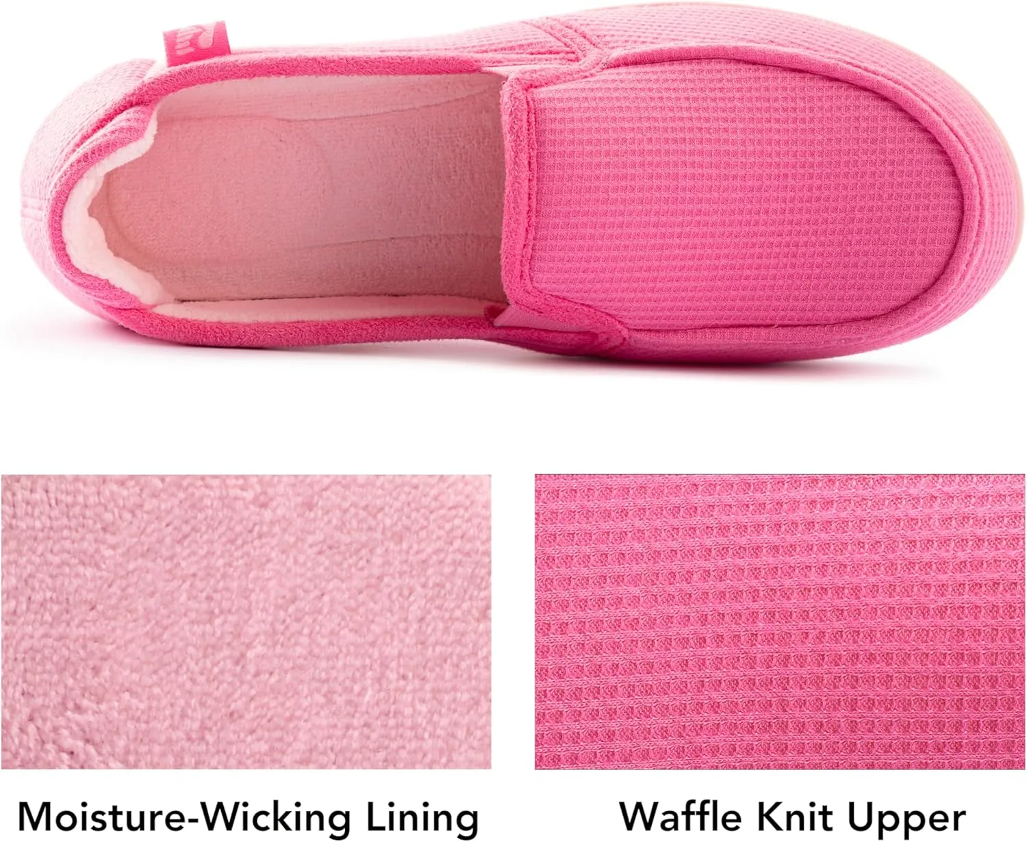 RockDove Women's Two-Tone Hoodback Slipper with Removable Insole
