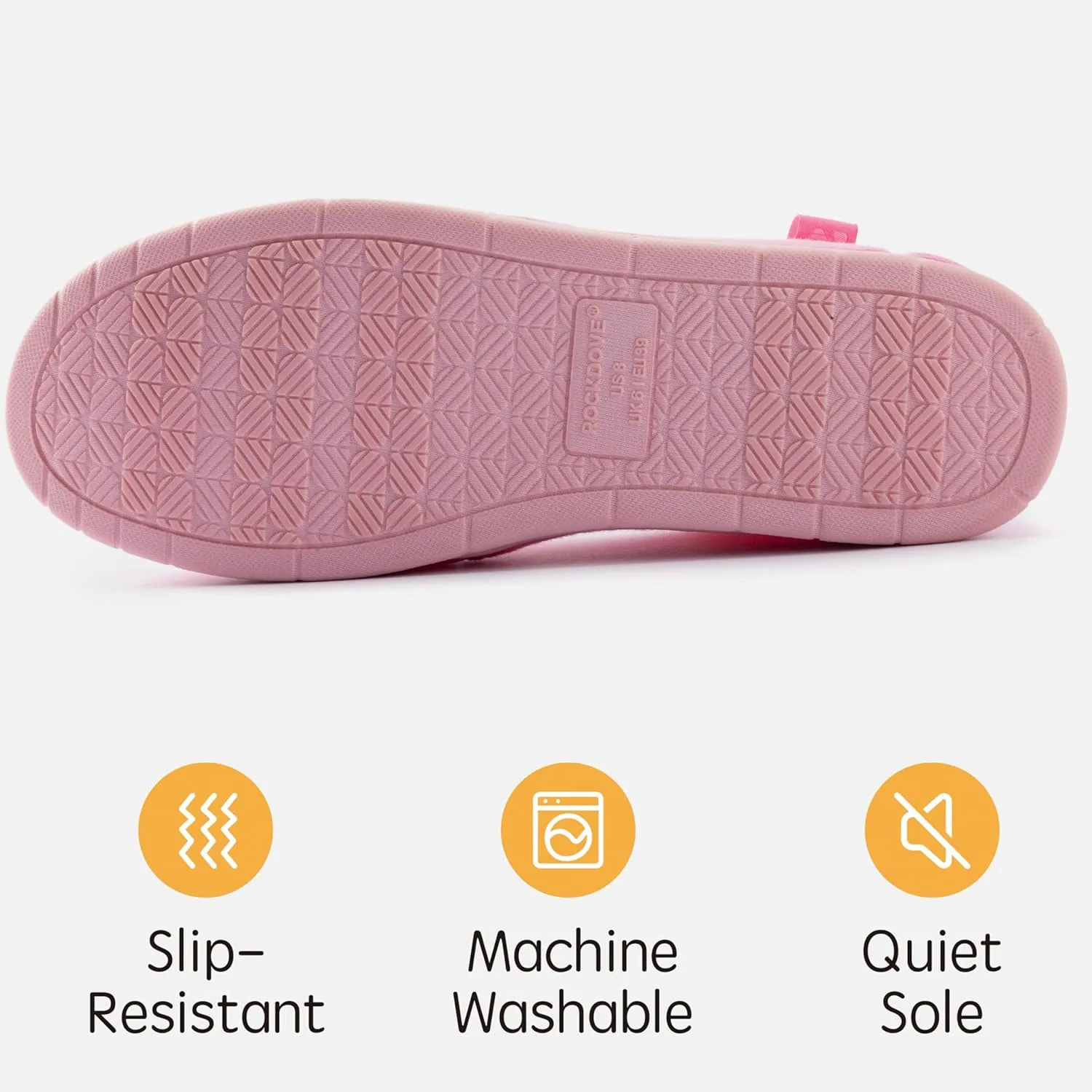 RockDove Women's Two-Tone Hoodback Slipper with Removable Insole