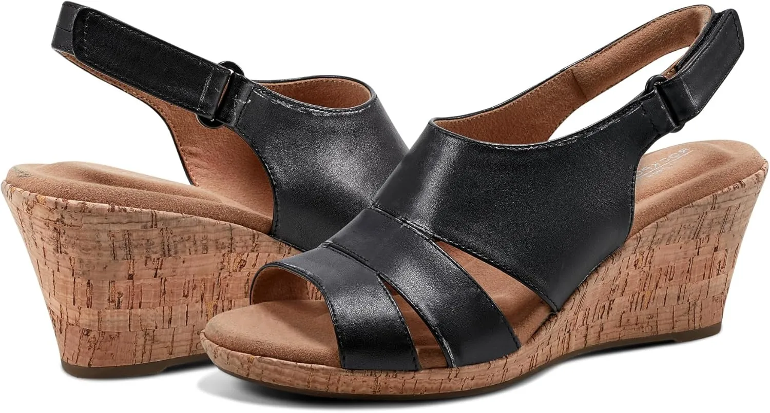 Rockport Women's Briah Sling Wedge Sandal