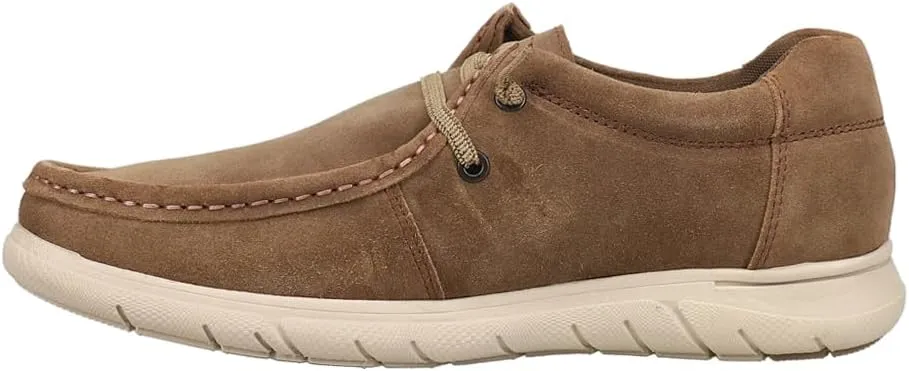 ROPER Mens Cliff Moc Toe Slip On Casual Shoes - Brown