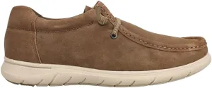 ROPER Mens Cliff Moc Toe Slip On Casual Shoes - Brown