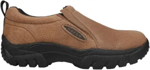 ROPER Mens Performance Slip On Casual Shoes - Brown
