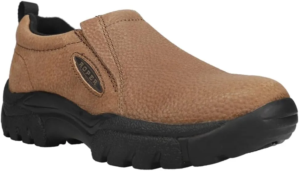 ROPER Mens Performance Slip On Casual Shoes - Brown