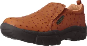 ROPER Mens Performance Slip On Work Safety Shoes Casual - Brown