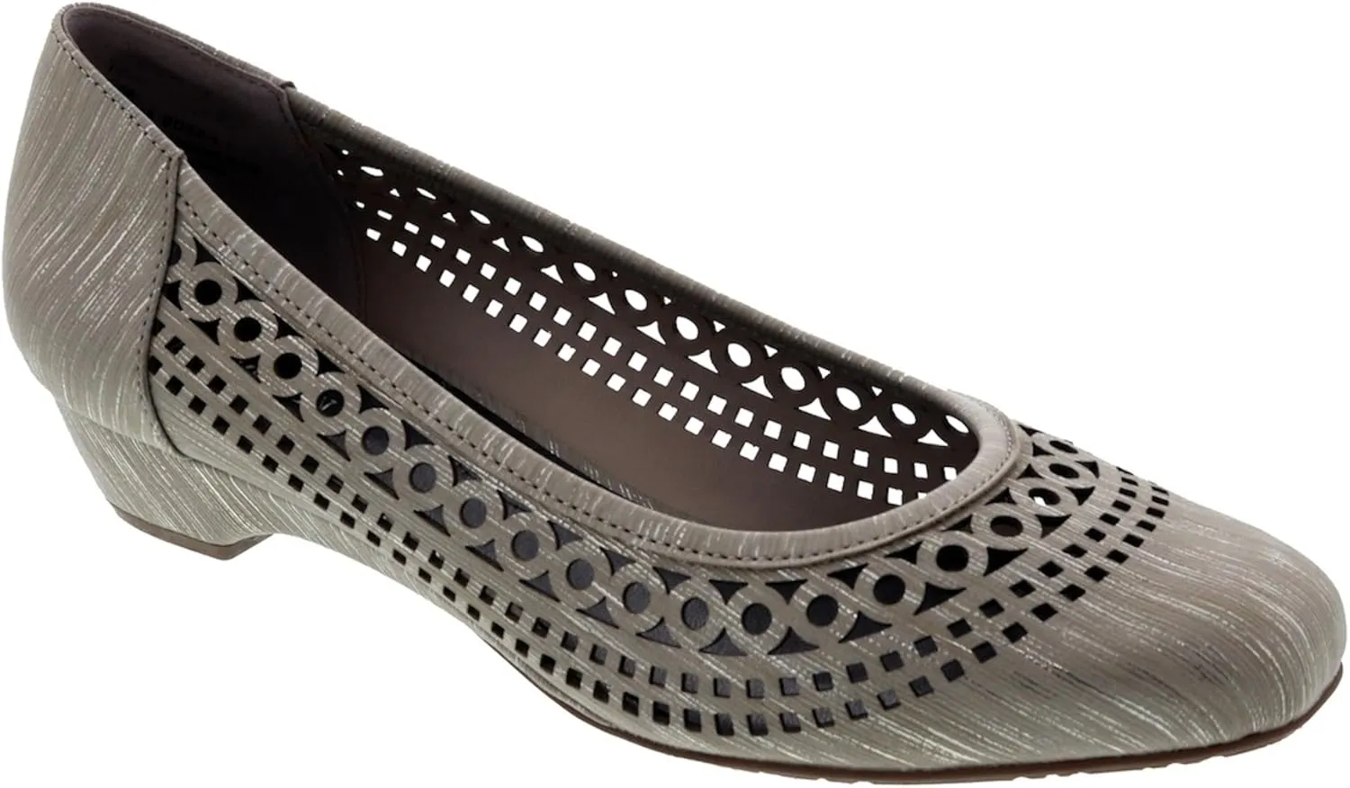 Ros Hommerson Tina Women's Casual Shoe: Taupe/Print 13 Narrow (2A) Slip-On