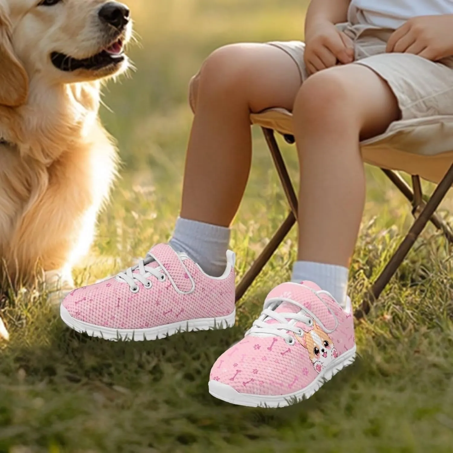 Running Athletic Shoes for Boys Girls Slip On Tennis Shoes Kids Shoes
