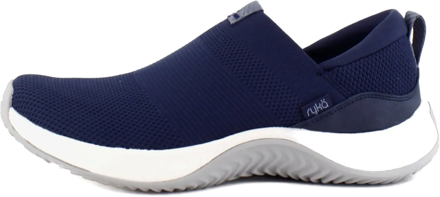 Ryka Womens Encore Knit Slip On Sneaker