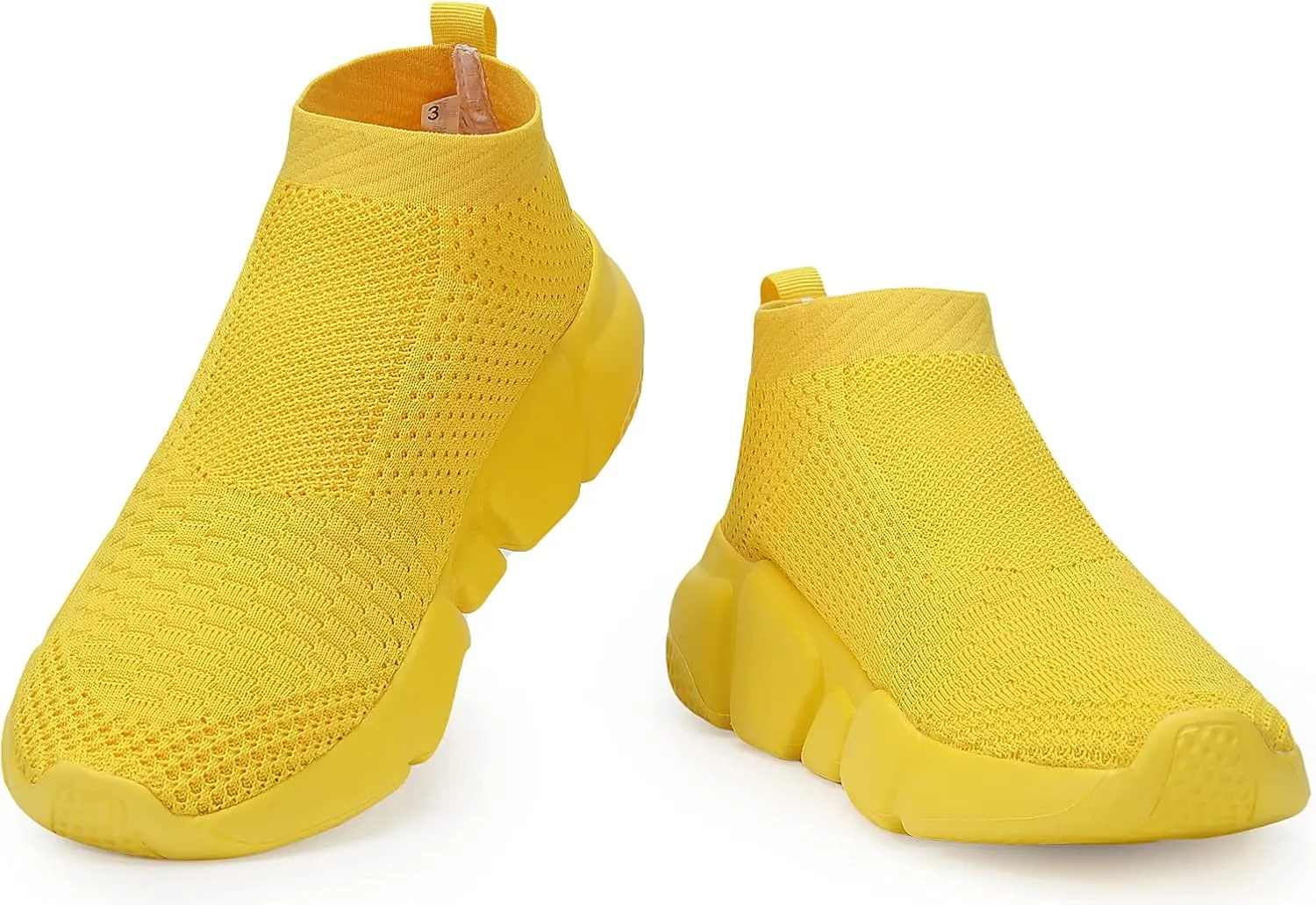 Santiro Women Slip on Sneakers Lightweight Knit Walking Casual Running Athletic Shoes