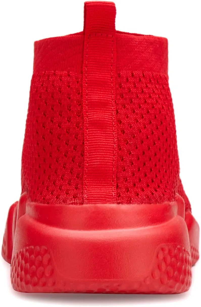 Santiro Women Slip on Sneakers Lightweight Knit Walking Casual Running Athletic Shoes