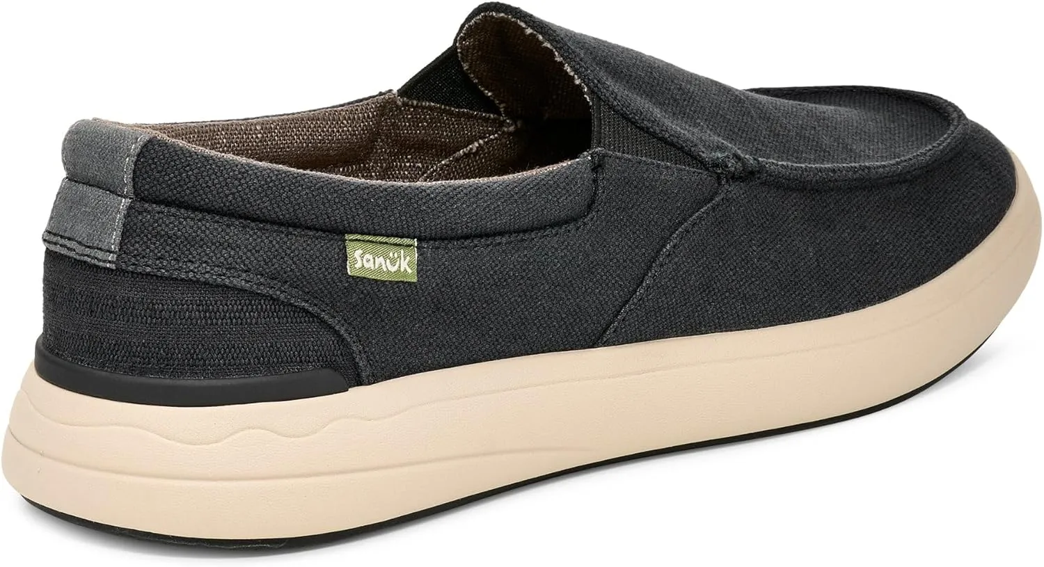 Sanuk Mens Mason Loafers | Mens Shoes | Slip On Shoes for Men | Men's Slip-on Loafers | Removable Comfort Footbed