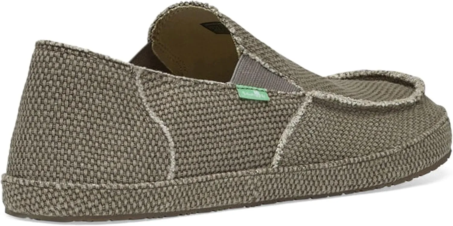 Sanuk Mens Rounder Loafer | Mens Shoes | Slip On Shoes for Men | Men's Slip-on Loafers | Comfort Footbed