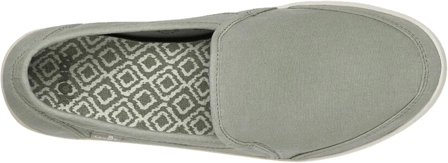 Sanuk Womens Pair O Dice Loafers | Womens Shoes | Slip On Shoes for Women | Women's Slip-on Loafers | Comfort Footbed