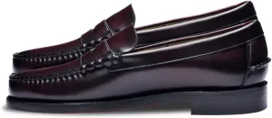 Sebago Men's Classic Dan Loafer Shoes, Brown Burgundy - 8.5 Regular