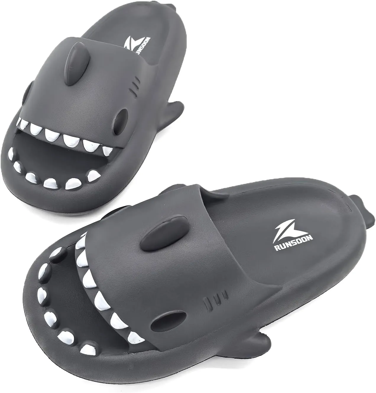 Shark Slides Slippers for Women Men Could Slide Sandals Adult Indoor Outdoor