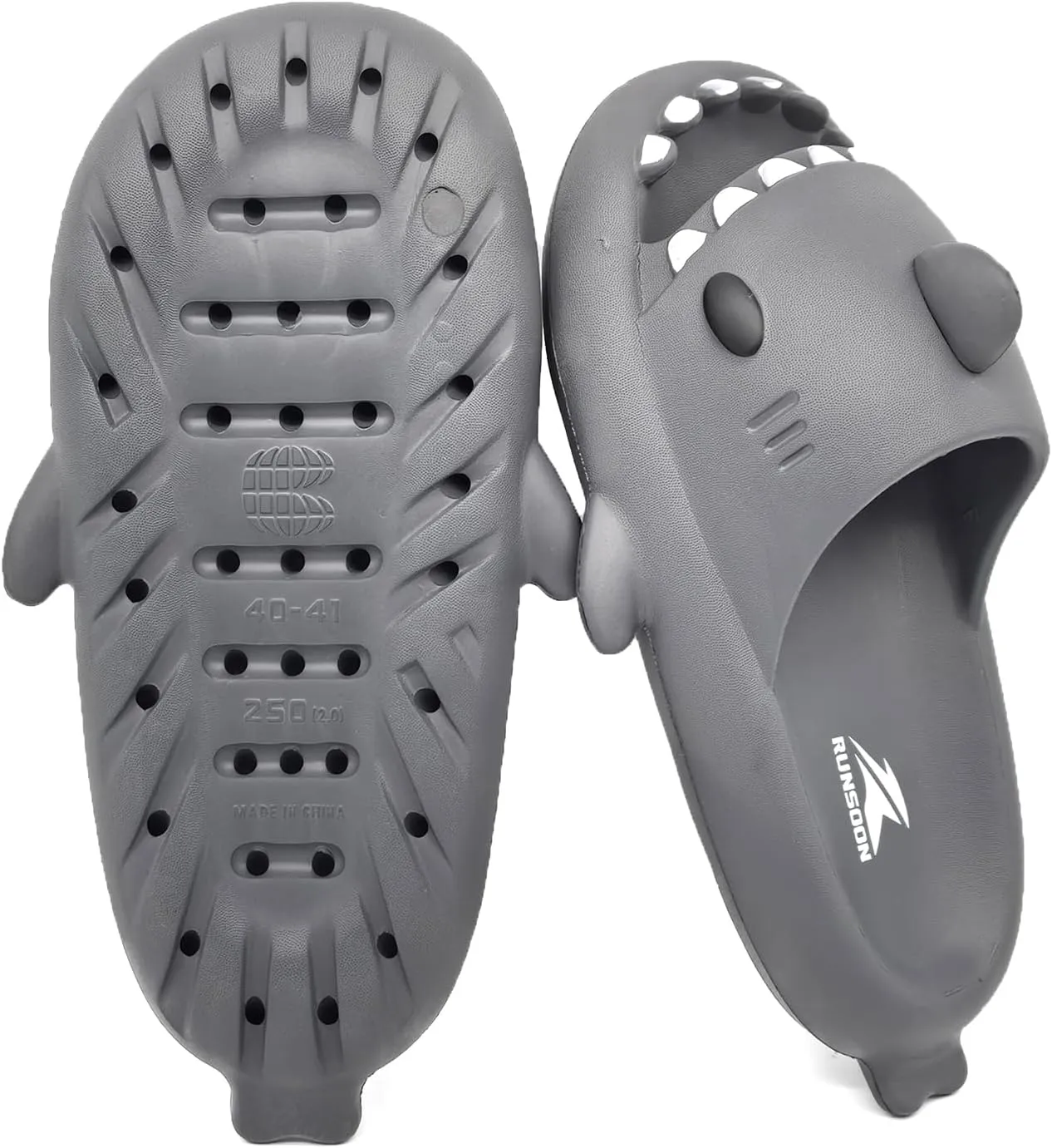 Shark Slides Slippers for Women Men Could Slide Sandals Adult Indoor Outdoor