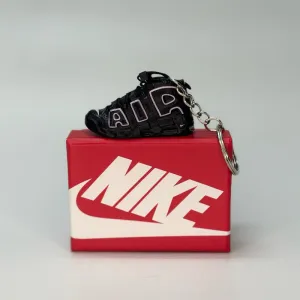 Single Sneaker Keychain - Nike Air Max Black With Box