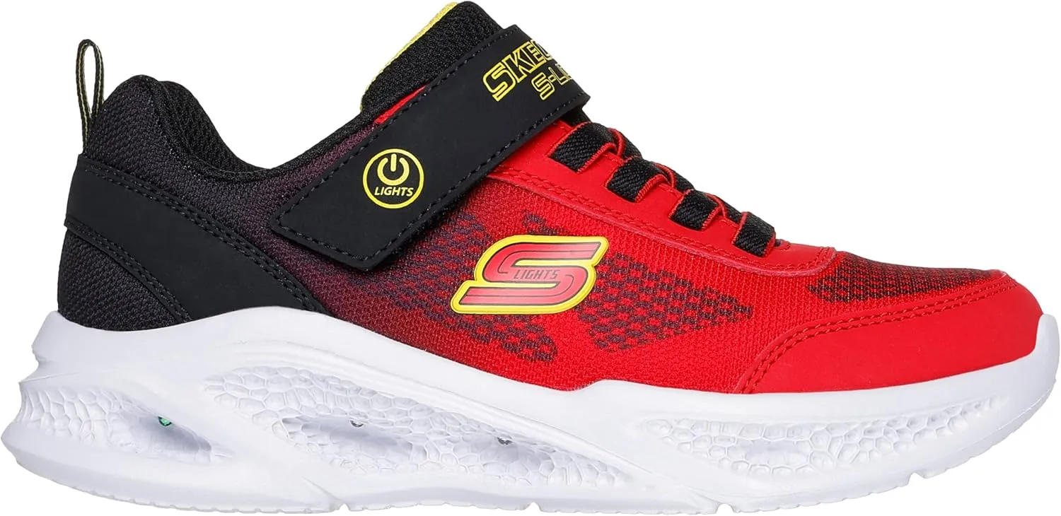 SKECHERS Boy's Meteor-Lights-krendo Sneaker