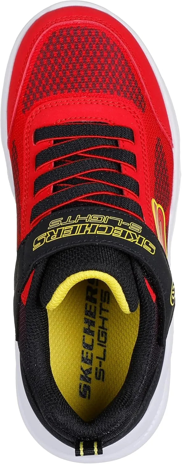 SKECHERS Boy's Meteor-Lights-krendo Sneaker