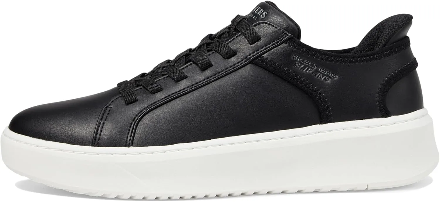 Skechers Men's Court Break-Double Vented Hands Freee Slip-ins Sneaker
