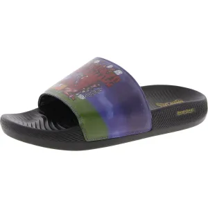 Skechers Mens DOGGY STYLE SLIDE Graphic  Slide Sandals