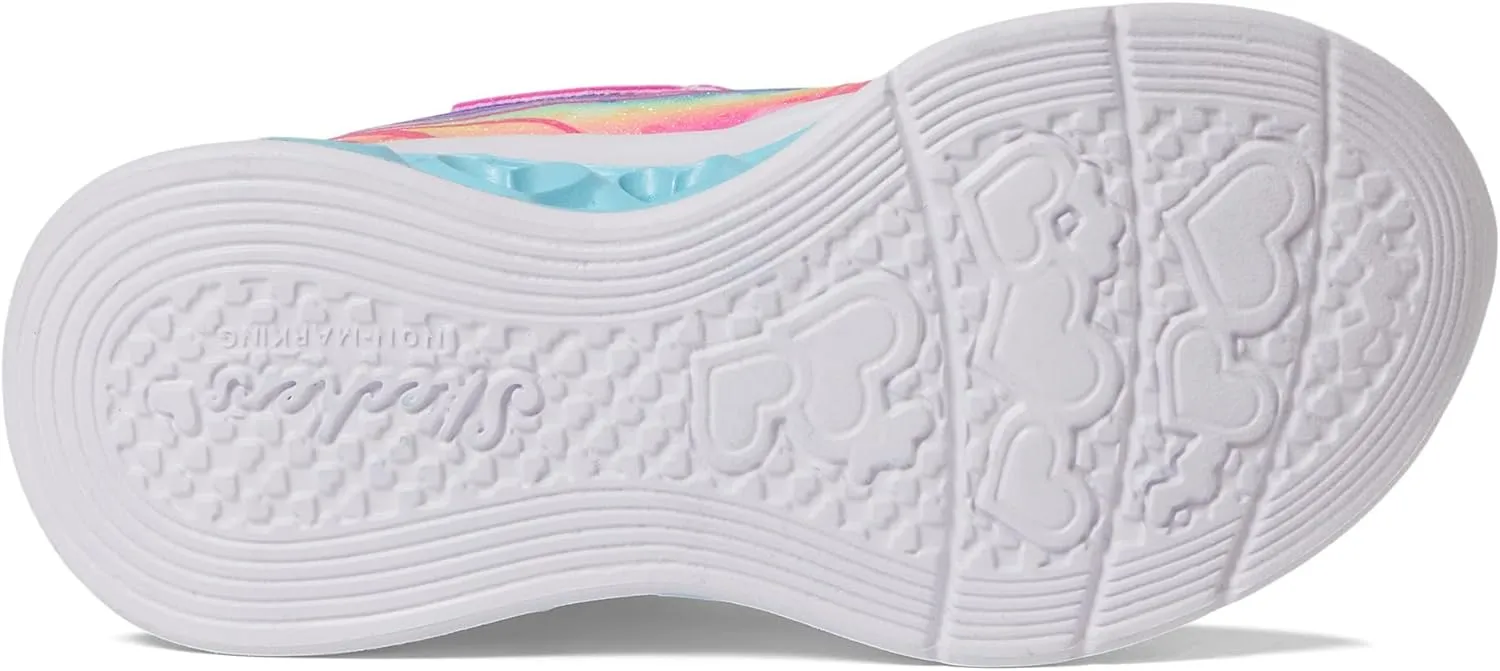 Skechers Unisex-Child Flutter Heart Lights-Groovy Sneaker