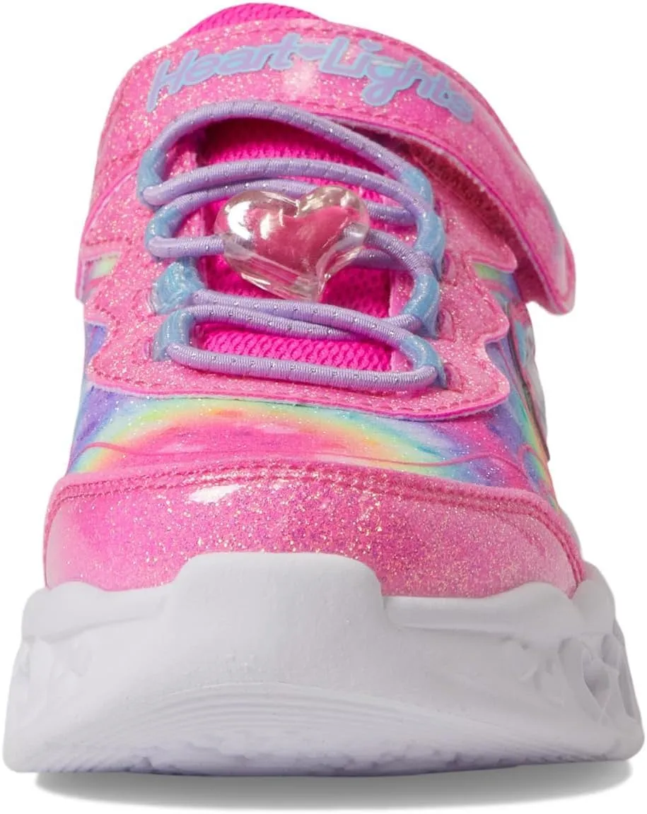 Skechers Unisex-Child Flutter Heart Lights-Groovy Sneaker