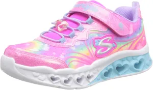 Skechers Unisex-Child Flutter Heart Lights-Groovy Sneaker