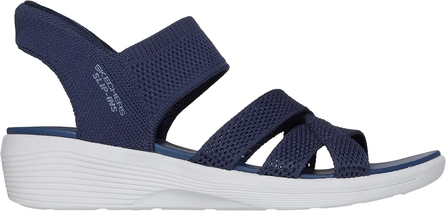 Skechers Women's Arya-Cooling Off Hands Free Slip-ins Wedge Sandal