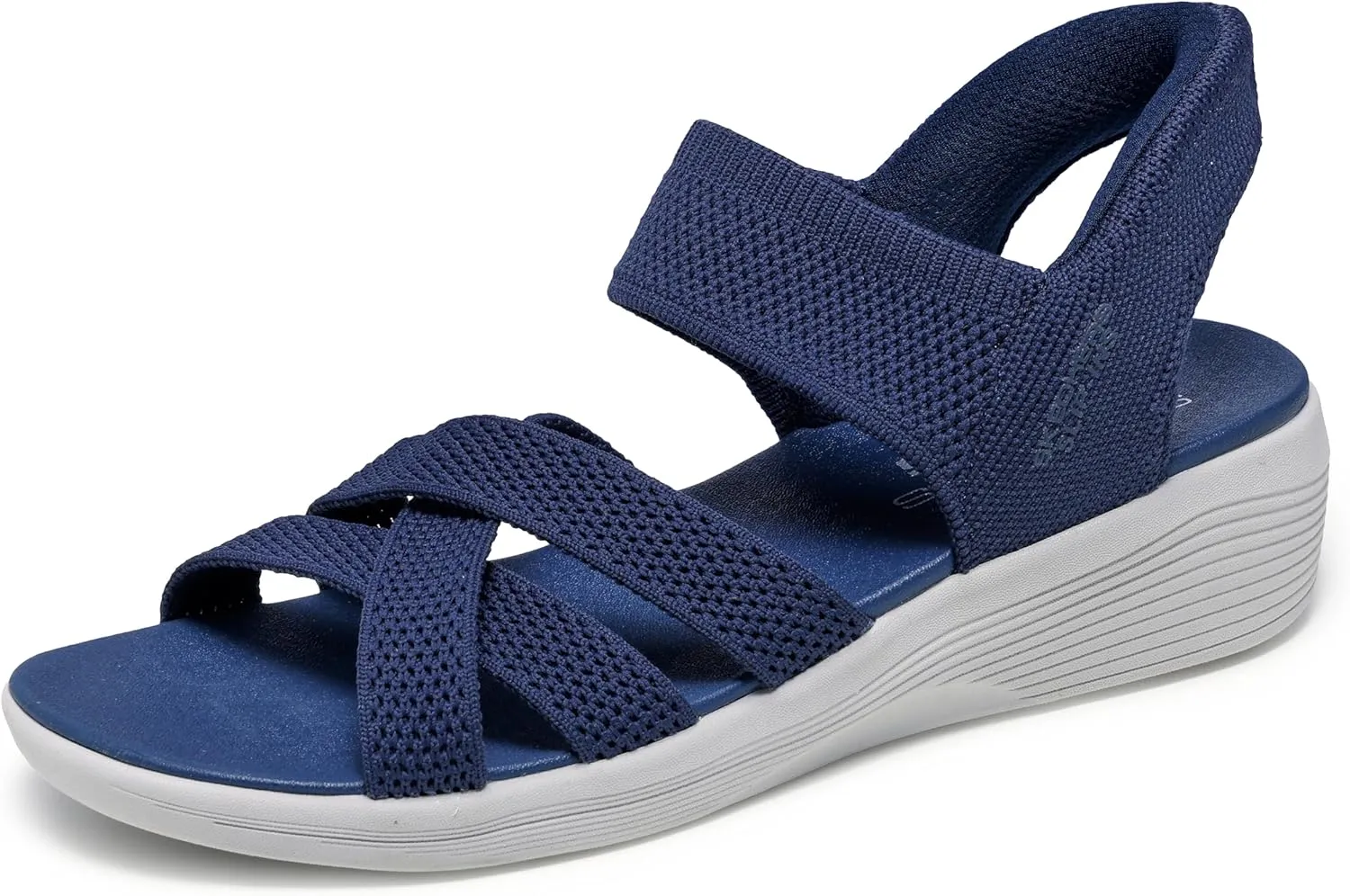 Skechers Women's Arya-Cooling Off Hands Free Slip-ins Wedge Sandal