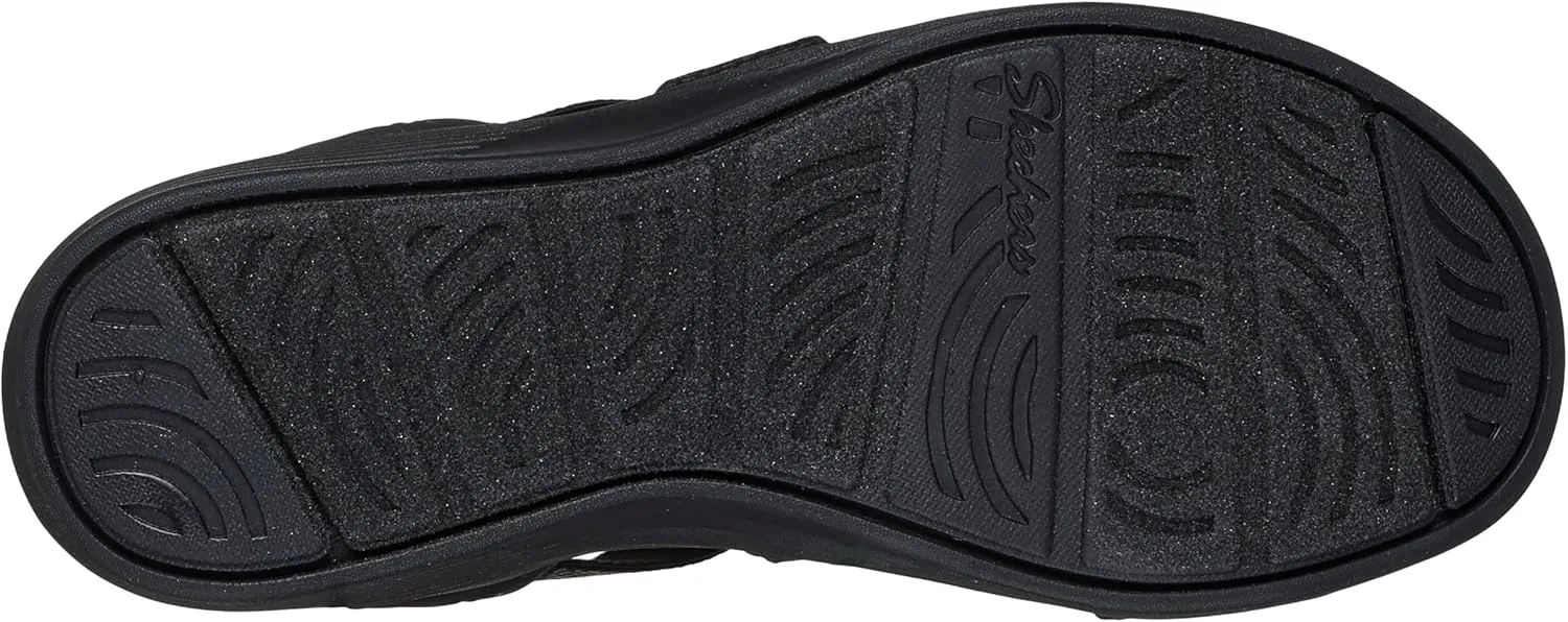 Skechers Women's Arya-Very Demure Hands Free Slip-ins Wedge Sandal
