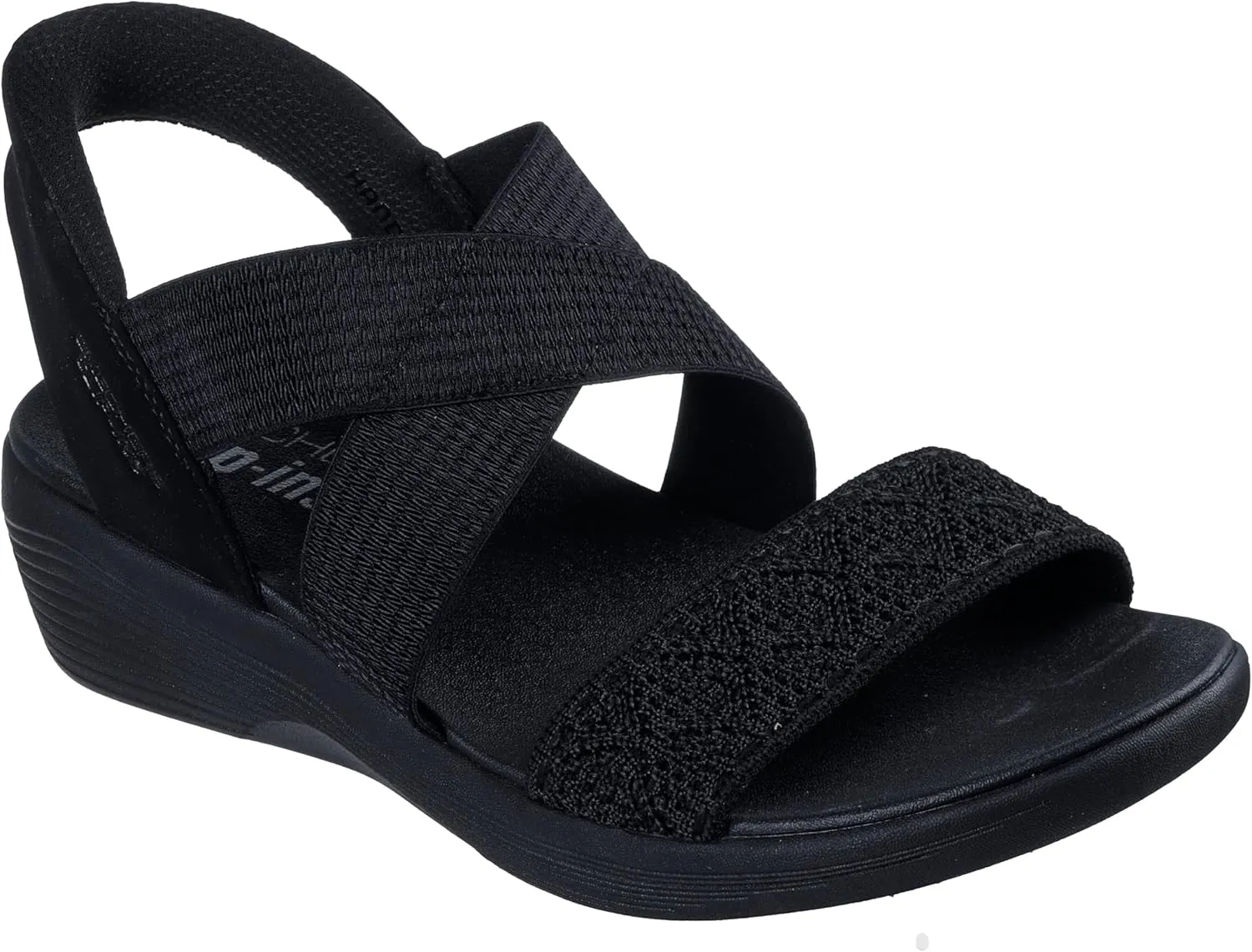 Skechers Women's Arya-Very Demure Hands Free Slip-ins Wedge Sandal