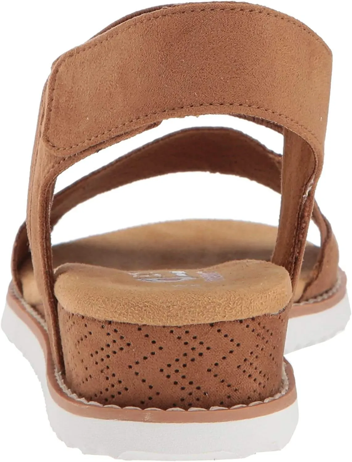 Skechers Women's Desert Kiss-Stretch Quarter Strap Sandal Flat