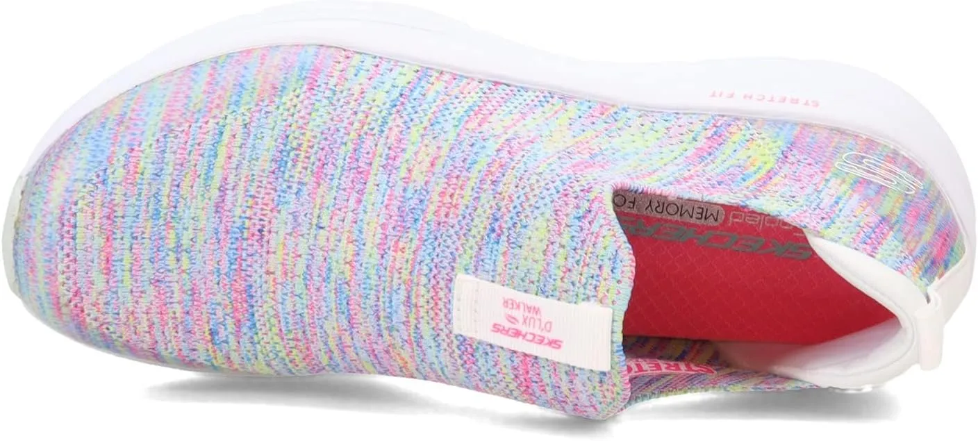 Skechers Women's D'lux Walker-Rainbow Sky Sneaker
