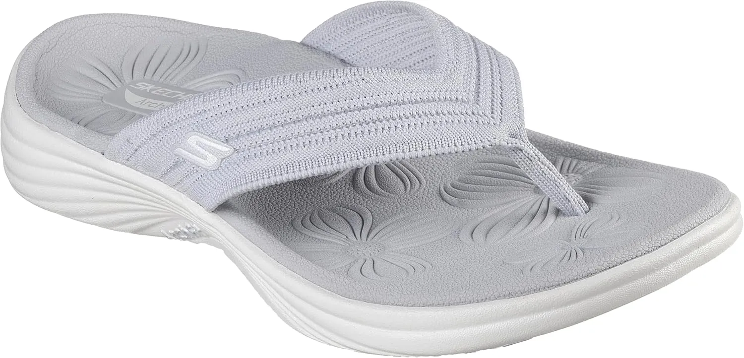 Skechers Women's Go Walk Arch Fit Sandal-Polished Sandal