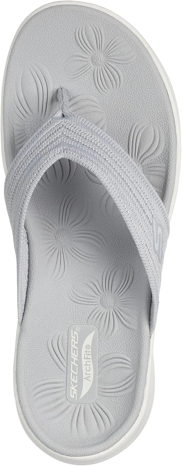 Skechers Women's Go Walk Arch Fit Sandal-Polished Sandal