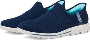 Skechers Women's Go Walk Travel Tahiti Sunset Hands Free Slip-ins Sneaker