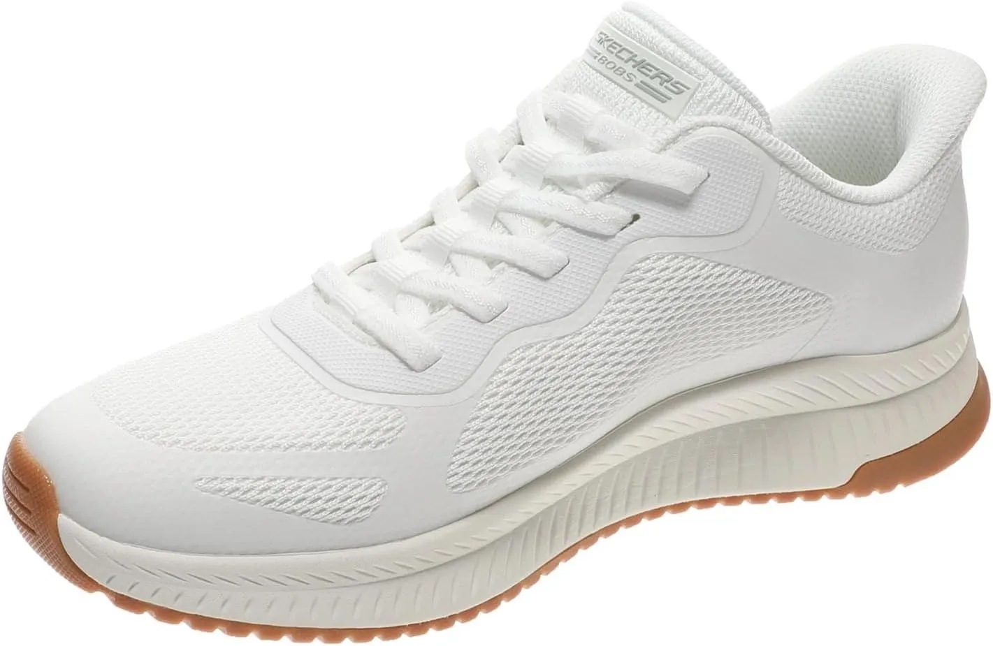 Skechers Women's Hands Free Slip-ins Bobs Squad 4-Staple Look Sneaker