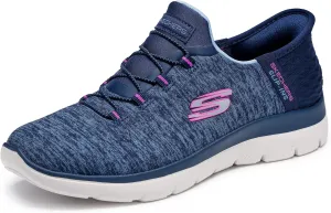 Skechers Women's Hands Free Slip-ins Summits Dazzling Haze Sneaker