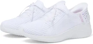 SKECHERS Women's Hands Free Slip-ins Ultra Flex 3.0 Shining Glitz Sneaker