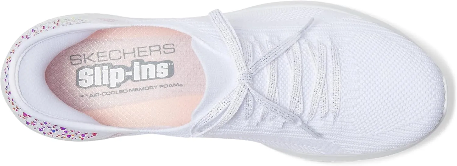 SKECHERS Women's Hands Free Slip-ins Ultra Flex 3.0 Shining Glitz Sneaker