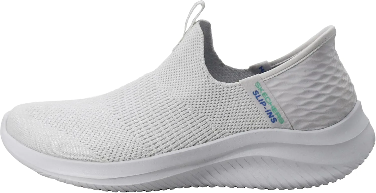 Skechers Women's Hands Free Slip Ins Ultra Flex 3.0 Smooth Step Sneaker