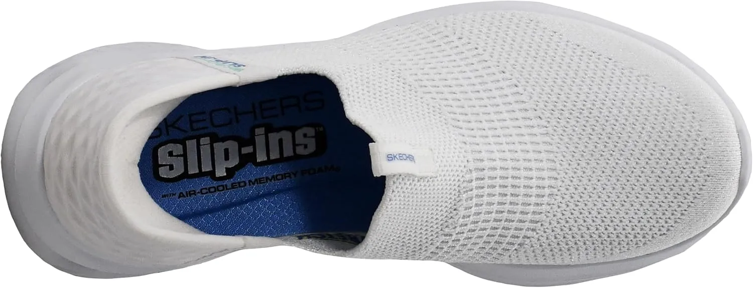 Skechers Women's Hands Free Slip Ins Ultra Flex 3.0 Smooth Step Sneaker