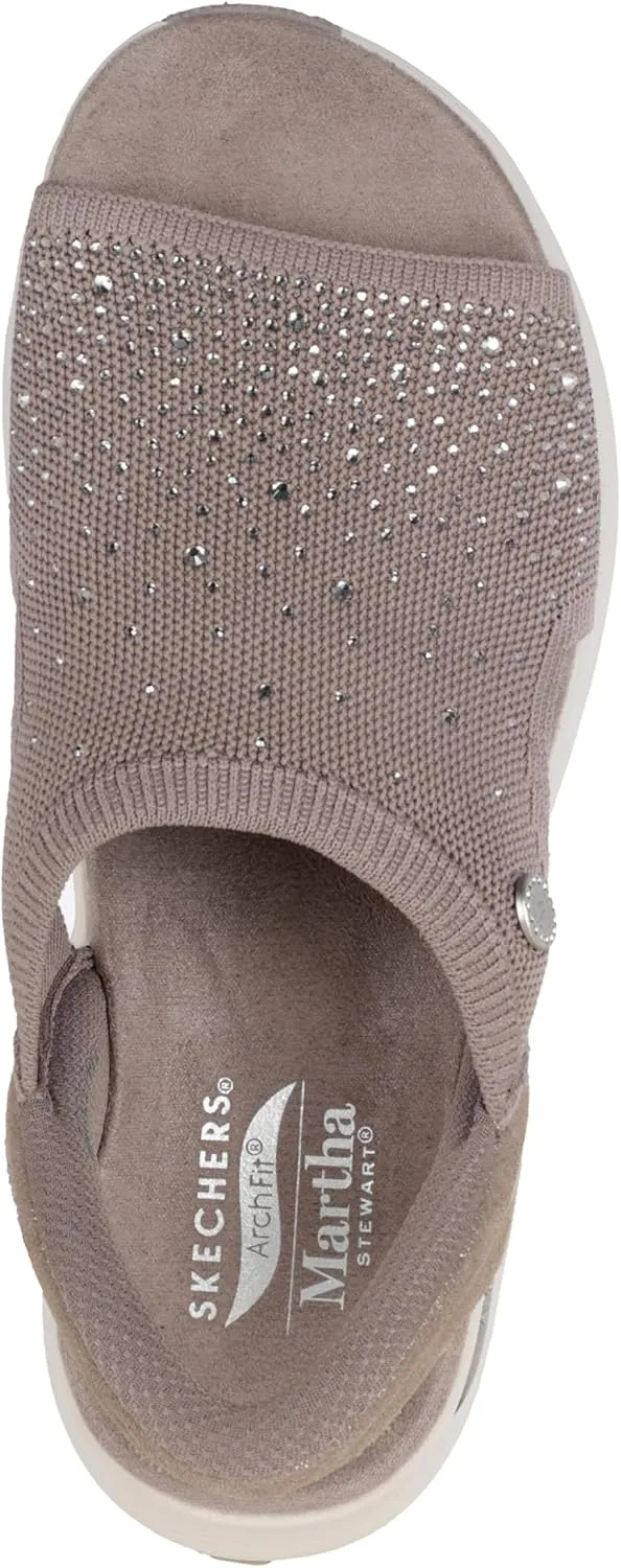 Skechers Women's Martha Stewart's Arch Fit 2.0-Star Dust Sport Sandal