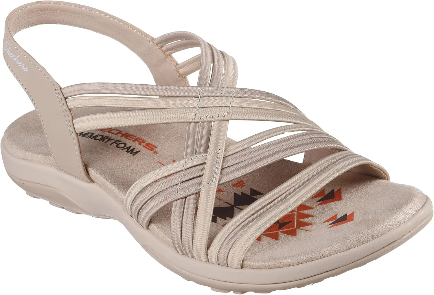 Skechers Women's Reggae Slim Simply Stretch Sandal