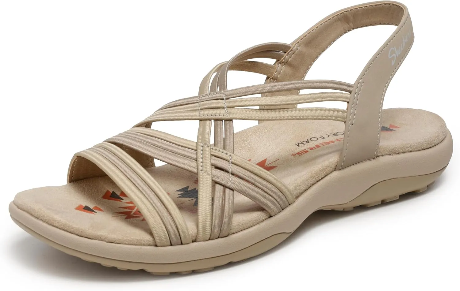 Skechers Women's Reggae Slim Simply Stretch Sandal
