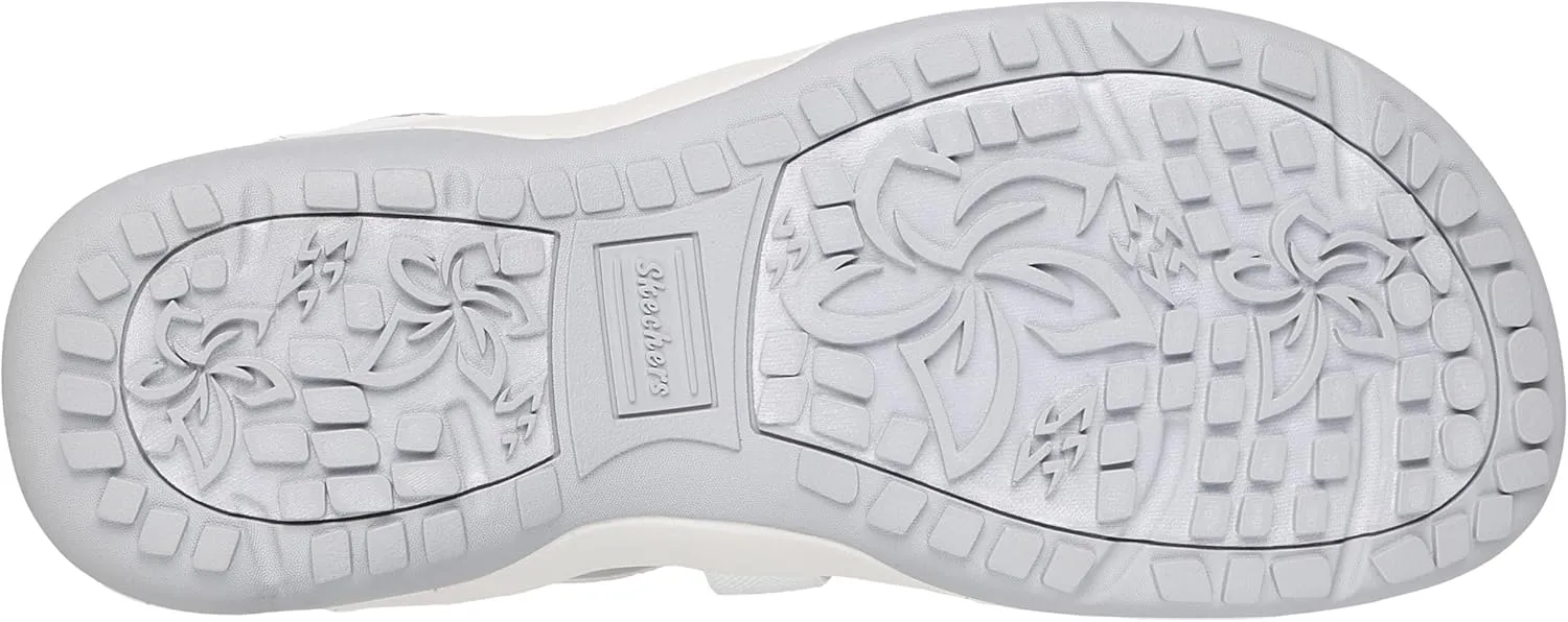 Skechers Women's Reggae Slim-Stretch Flex Hands Free Slip-ins Sandal