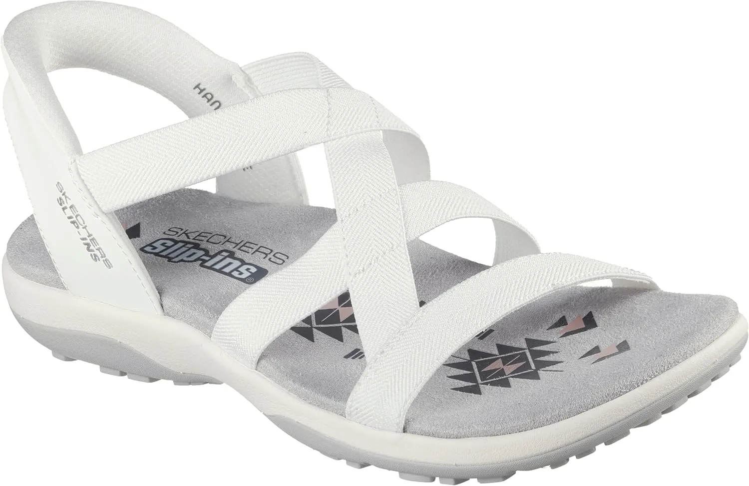 Skechers Women's Reggae Slim-Stretch Flex Hands Free Slip-ins Sandal