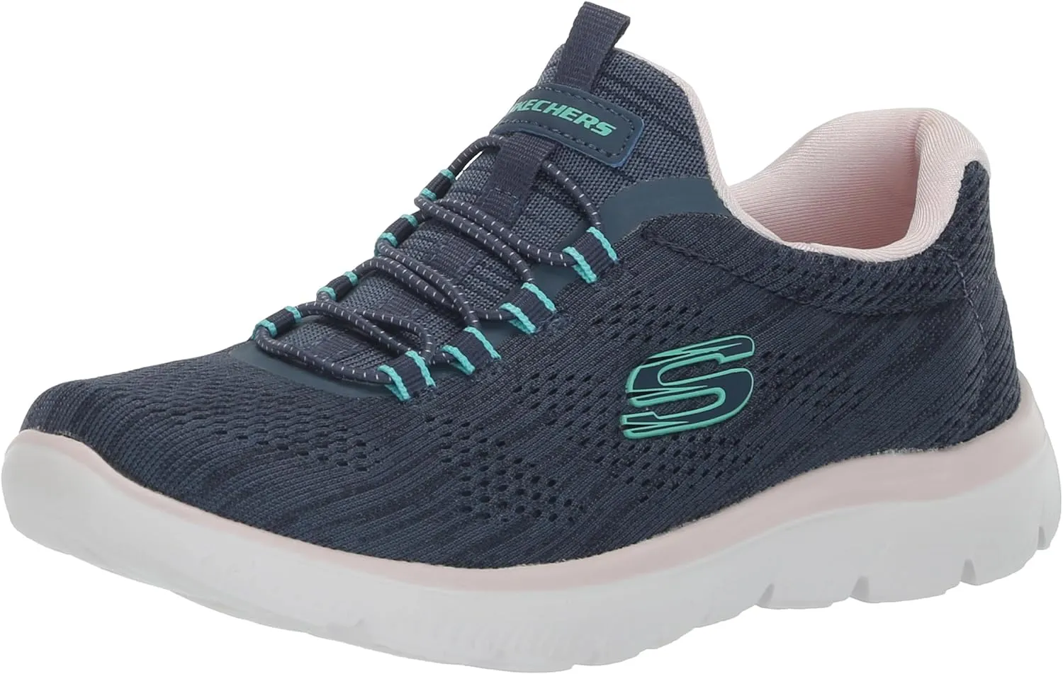 Skechers Women's, Summits - Fun Flair Sneaker - Wide Width