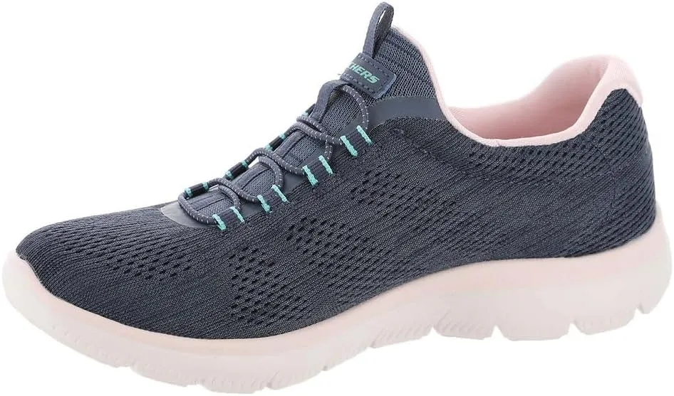 Skechers Women's, Summits - Fun Flair Sneaker - Wide Width